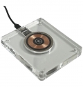 Esta��o de carregamento sem fios de madeira 15 W 'SCX.design W29'