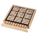 Jogo de sudoku de madeira Christa