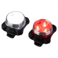 Luzes de bicicleta recarreg�veis ABS Elisabeth
