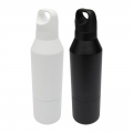 Garrafa com isolamento de a�o inoxid�vel reciclado com certifica��o RCS de 600 ml com copo de 300 ml 'Odessy'