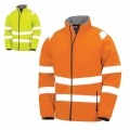 Blus�o softshell reciclado de seguran�a