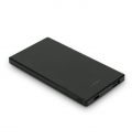 DENNING. Power bank 5'000 mAh slim em a�o inoxid�vel