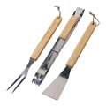 Conjunto para churrasco em a�o inoxid�vel Kaitlyn