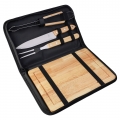 Conjunto de churrasco em a�o inoxid�vel Kathleen