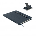 RINBOOK Bloco de notas A5 com suporte