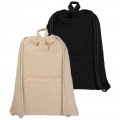 Mochila com cord�es de sherpa reciclada GRS de 9 L 'Bear'