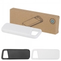 Powerbank de pl�stico reciclado de 5.000 mAh, 12 W, resistente � �gua, com mosquet�o 'Alkes'