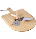 T�bua de bambu para pizza Vale