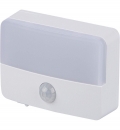 Luz com sensor recarreg�vel em ABS reciclado Ari