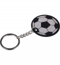 Porta-chaves de bola de futebol em a�o inoxid�vel reciclado Ciro