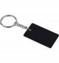 Porta-chaves retangular em a�o inoxid�vel reciclado Jax