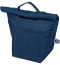 Saco t�rmico com fecho roll-top em ganga reciclada Mira