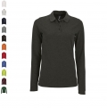 Sols Perfect Lsl Women - Polo piqu� de manga comprida para