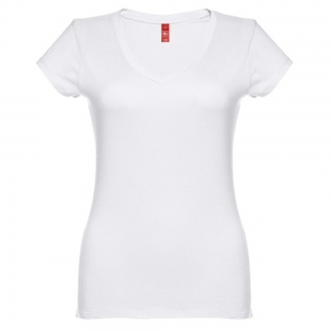 T-shirt de decote em �v� para senhora Athens Women