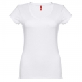 T-shirt de decote em �v� para senhora Athens Women
